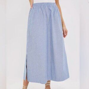 Tuckernuck Striped Athena midi skirt
